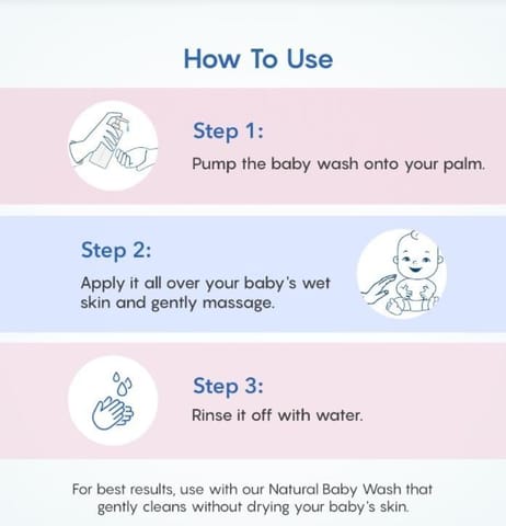 Natural Baby WashWith Mono-carton400 ML