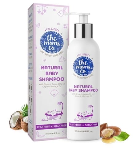 The Moms Co. Natural Baby Shampoo With Mono Cartons200 ML