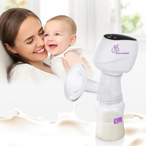 R for Rabbit First Feed Comfort Plus Breast Pump White