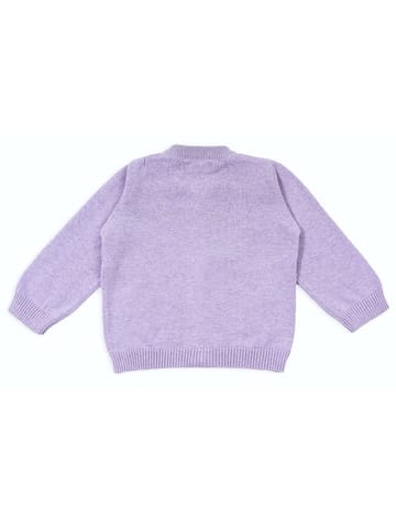 Greendeer Sheep love Sweater and Lower Combo - Lavender