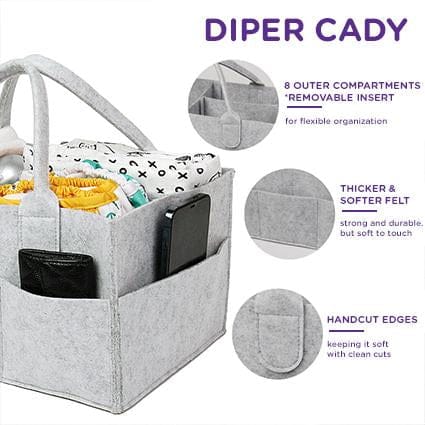 Charismomic Diaper Caddy Organiser Bag