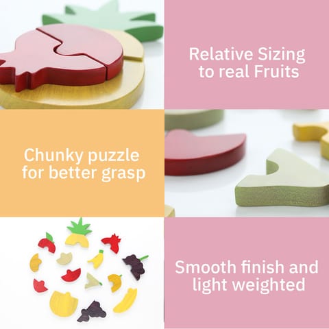 Ariro Toys Fruits Puzzle