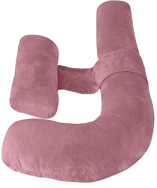 Hiputee Velvet H Shape Pregnancy Pillow for Pregnant Women