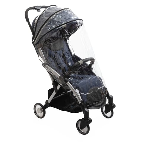Chicco Goody Plus Stroller, Pram for Boys and Girls, Light Weight & Compact with Premium Design, for Babies 0m+ (Indigo)