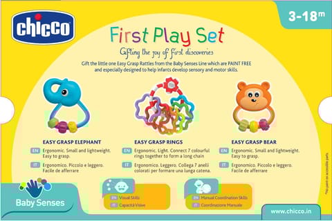 Chicco - First Play Set, Multi Color