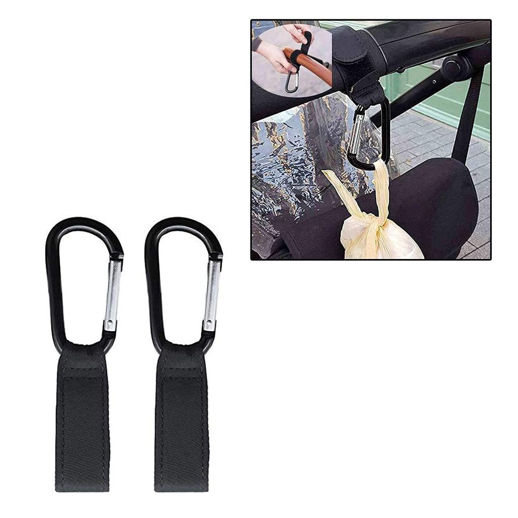 Safe O Kid MetalStroller Hook for Bag Holder-Black