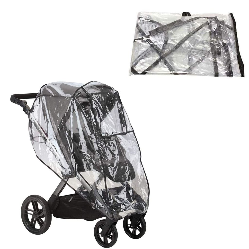 Safe O Kid Waterproof,WindShield Net Strollers-Transparent