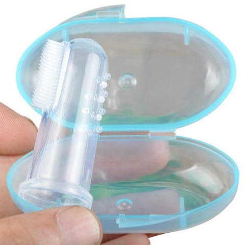 Safe-O-Kid-Combo Baby Nose Cleaner with BPA free Silicone Baby Finger Brush