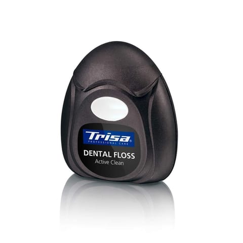 Trisa Active Clean Charcoal Dental Floss (40m)