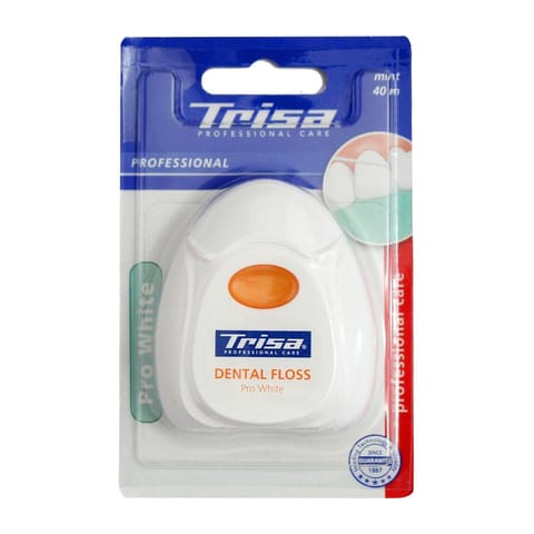 Trisa Pro White Professional Mint Dental Floss (40m)