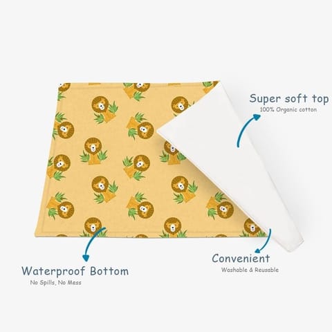 Snugkins Baby Diaper Changing Mat - Lion Hearted