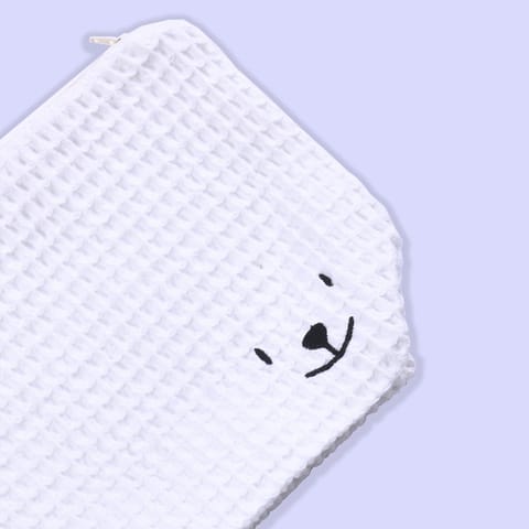Greendigo Baby Organic Cotton Hooded Towel - Bear Hug