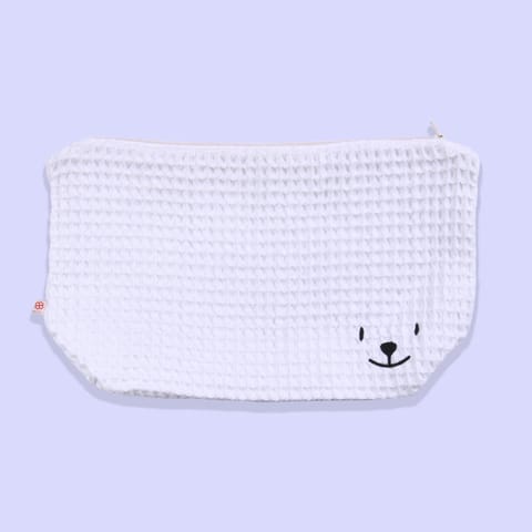 Greendigo Baby Organic Cotton Hooded Towel - Mr Bear