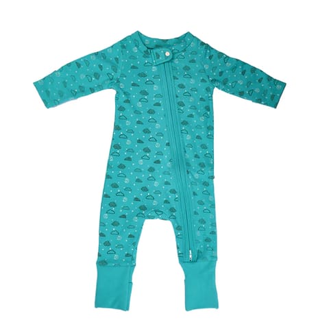 Greendigo Baby Organic Cotton Sleepsuit - Dreamland