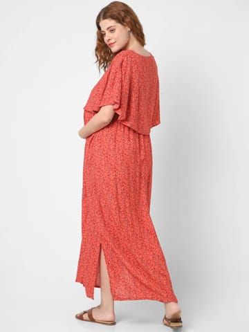 Mystere Paris Ruby Floral Printed Maternity Dress