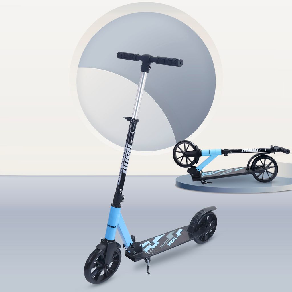 R for Rabbit Road Runner Sportz Scooter for Kids of 5+ Years Age 3 Adjustable Height