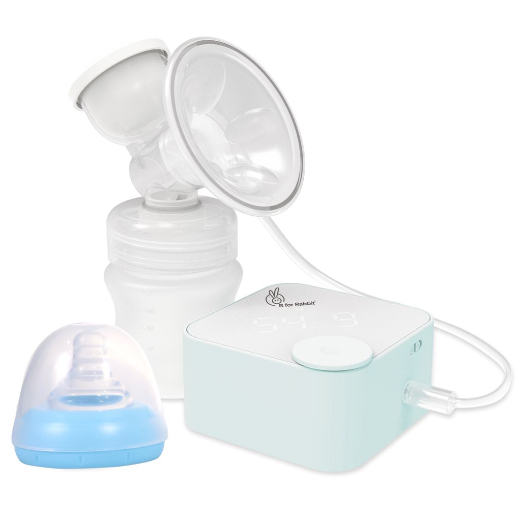 R for Rabbit First Feed Bliss Electric Breast Pump - 9 Level Of Massage & Suction Mode, USB Charging Port With Lethium Battery