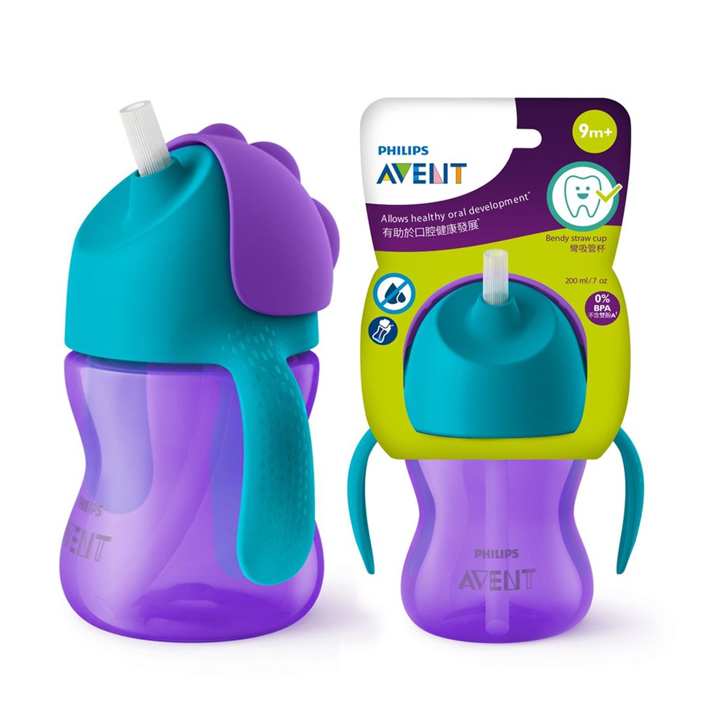 Philips Avent SCF796/00 Straw Cup 200 ml (Assorted Color)
