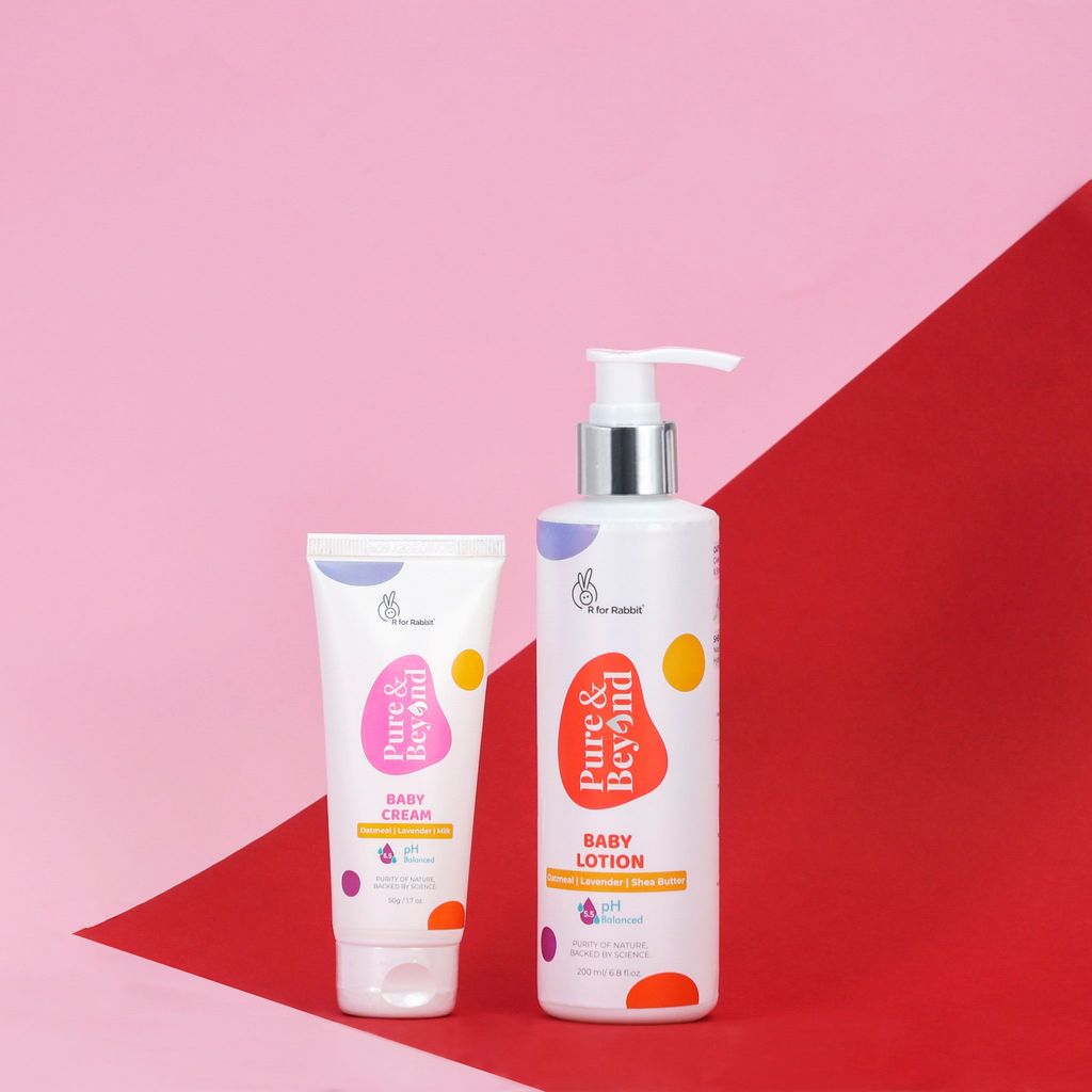 Pure & Beyond Body Lotion (200ml) + Pure & Beyond Baby Cream (50g)