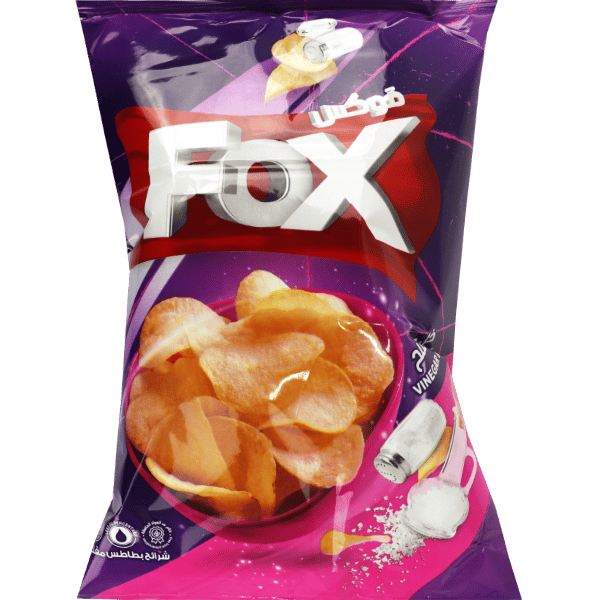 Chips Azijn & Zout Fox 70g