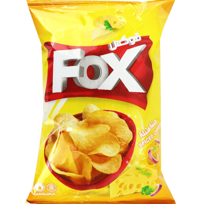 Chips Spiced Cheese Fox 70g
