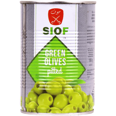 Green Olives Without Pit Siof 420g