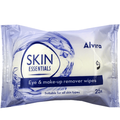 Eye and Make-up remover wipes 25