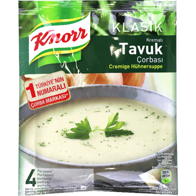 Soup Chicken Crea Knorr 65g
