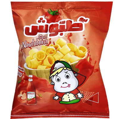 Chips Ketchup Taboosh 20g 18 Pieces