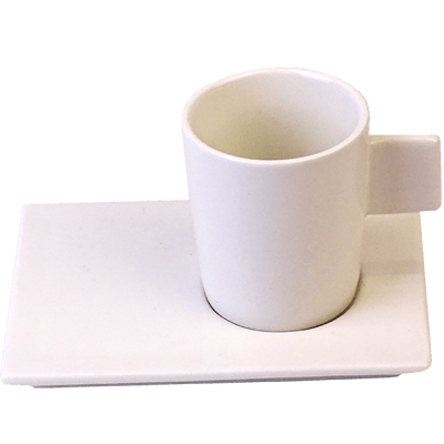 Coffee Cup With Plate 1 Piece