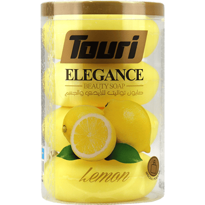 Soap Elegance Lemon Touri 4 Pieces
