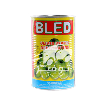 Green Olives Without Pit Bled 800g