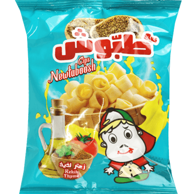 Chips Thyme New Taboosh 20g*18 Pieces