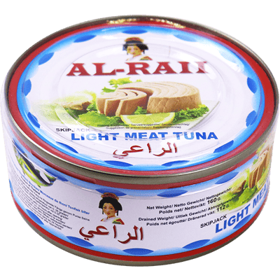 Light Hot Meat tuna Al-Raii 160g