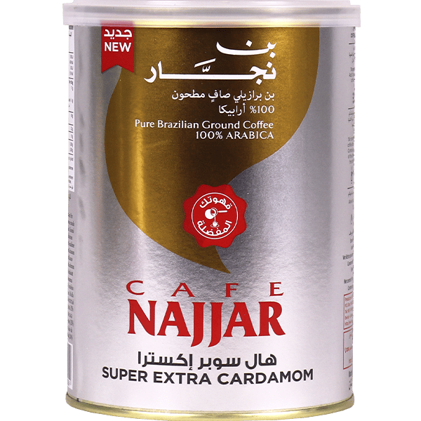 Coffee With Super Extra Cardamom Gold Najjar 350g