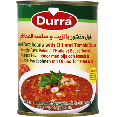 Fava Beans With Oil And Tomato Sauce AlDurra 400g