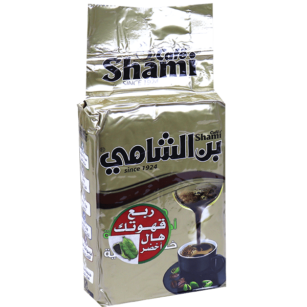 Koffie Met 25% Kardemom Goud Shami 500g