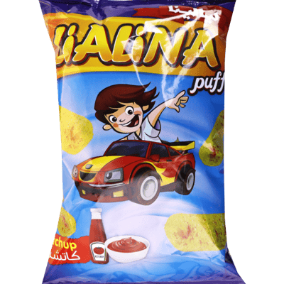 Chips Ketchup Flavor Lialina 75g