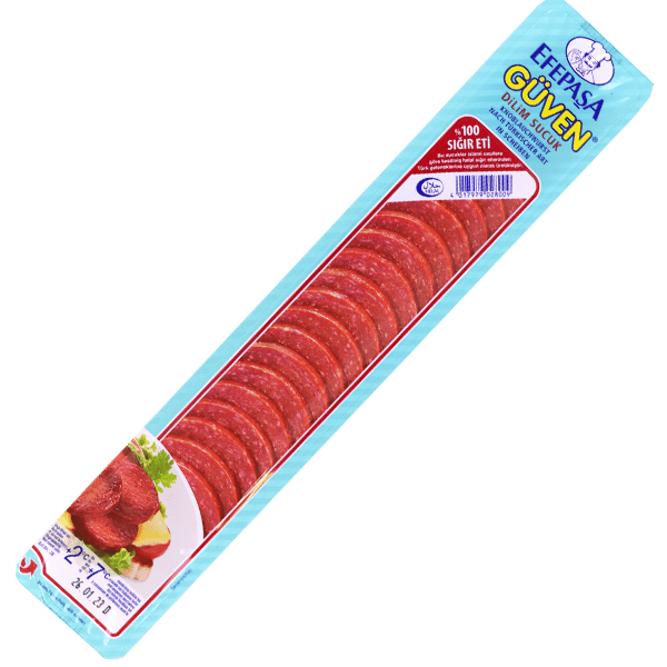 Garlic Sausages Sucuk Efepasa Guven 200g | سجق افباشا جوفن 200غ