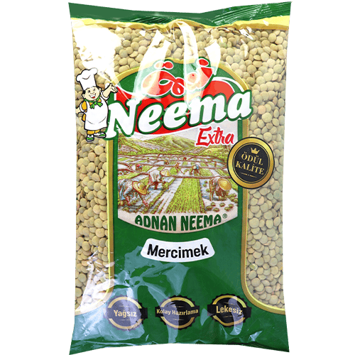 Green Lentils Neema 900g | عدس اخضر نعمة 900غ