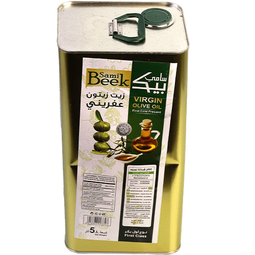 Virgin Olive Oil Sami Beek 5L | زيت زيتون بكر سامي بيك  5 لتر