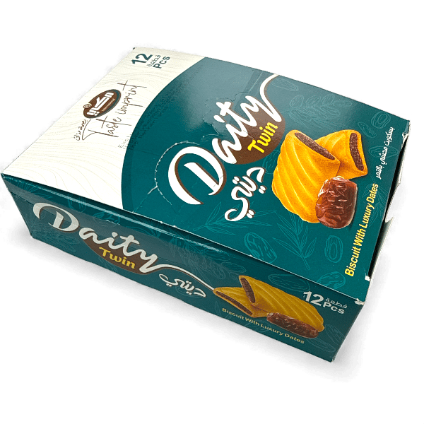 Daity Twin Maki 12pcs | بسكويت بالتمر دايتي توين مكي 12 قطعة