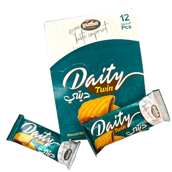 Daity Twin Maki 12pcs | بسكويت بالتمر دايتي توين مكي 12 قطعة