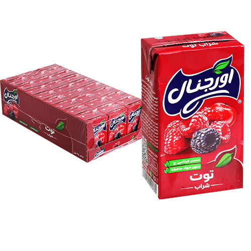 Box OF 27 Berries Juice Original 250ml | طرد27 قطعة عصير توت اورجينال 250ملل