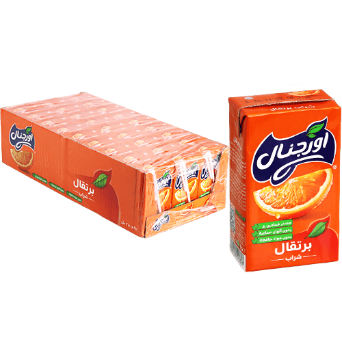 Box of 27 Orange Juice Original 250ml | طرد27 عصير برتقال اورجينال 250مل تاتراباك