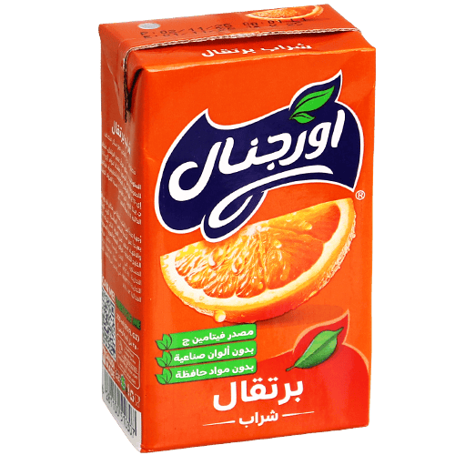 Box of 27 Orange Juice Original 250ml | طرد27 عصير برتقال اورجينال 250مل تاتراباك