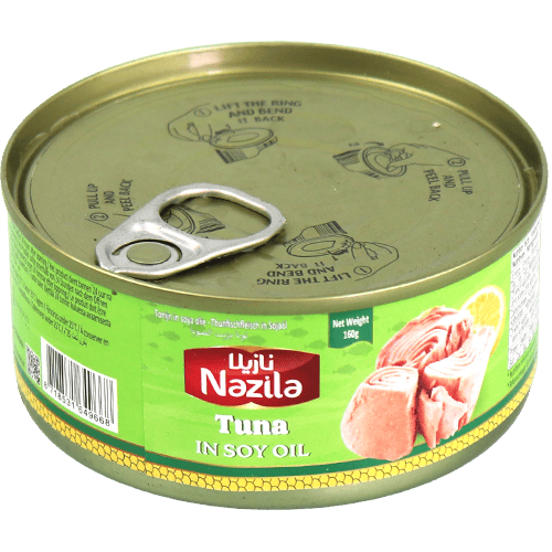 Tuna in Soy Oil Nazila 160g | تونة بزيت الصويا نازيلا 160غ