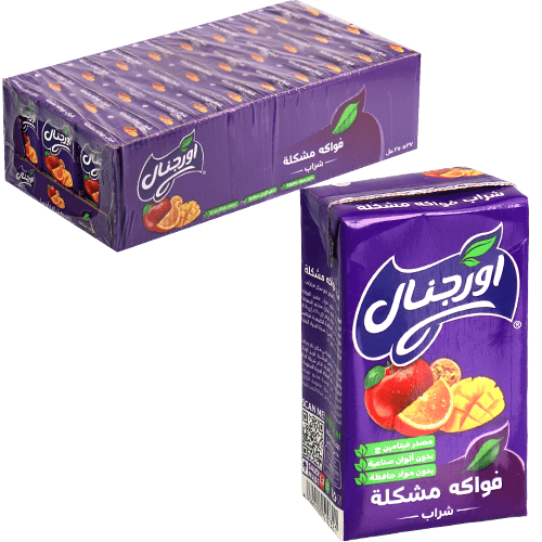 Mixed Fruit Juice Original 250ml*27 | طرد عصير فواكة كوكتيل اورجينال 250ملل*27