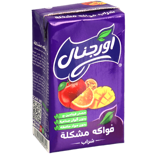 Mixed Fruit Juice Original 250ml*27 | طرد عصير فواكة كوكتيل اورجينال 250ملل*27