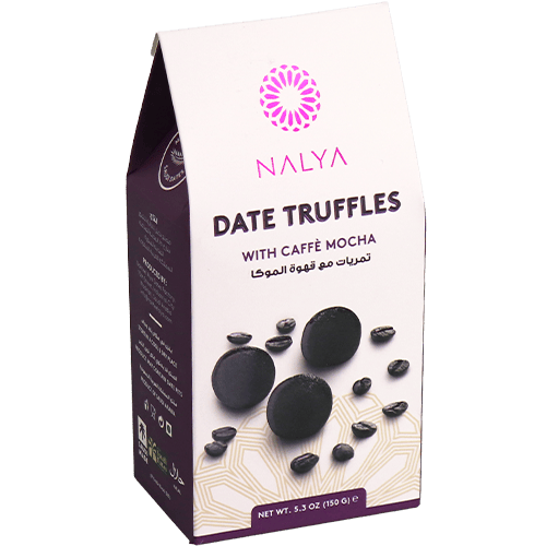 Date Truffles with Caffè Mocha Nalya 150g | تمريات بقهوة الموكا نالیا 150غ